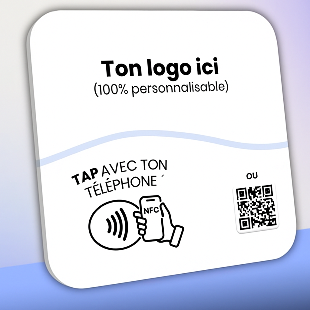 Plaque Personnalisable (ton logo ici)