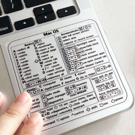 Raccourci Mac OS Sticker
