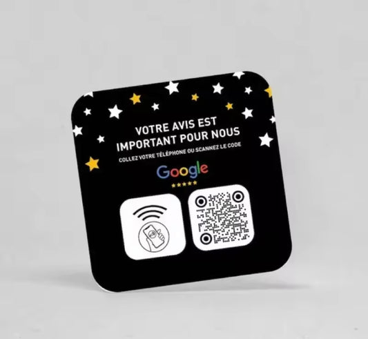 Plaque Google - Boostez vos avis & votre visibilité