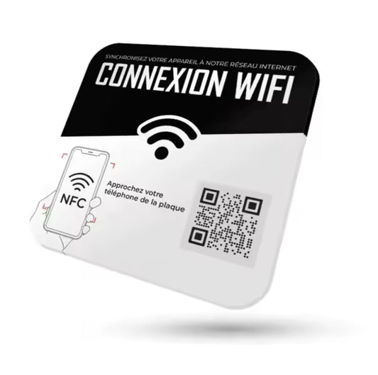 Plaque - Connexion wifi